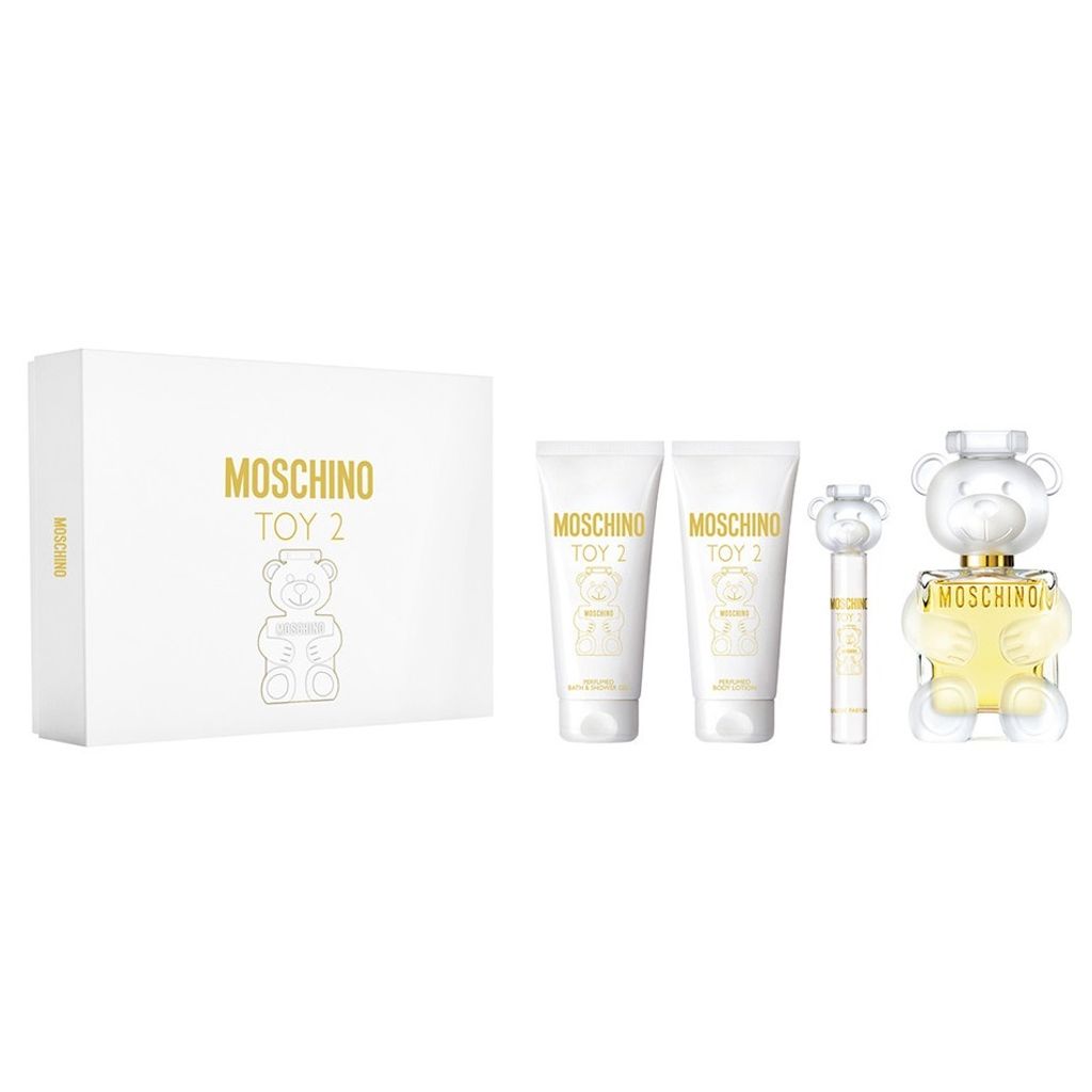 Moschino Toy 2 Eau De Parfum Spray 100ml Set 4 Artikel