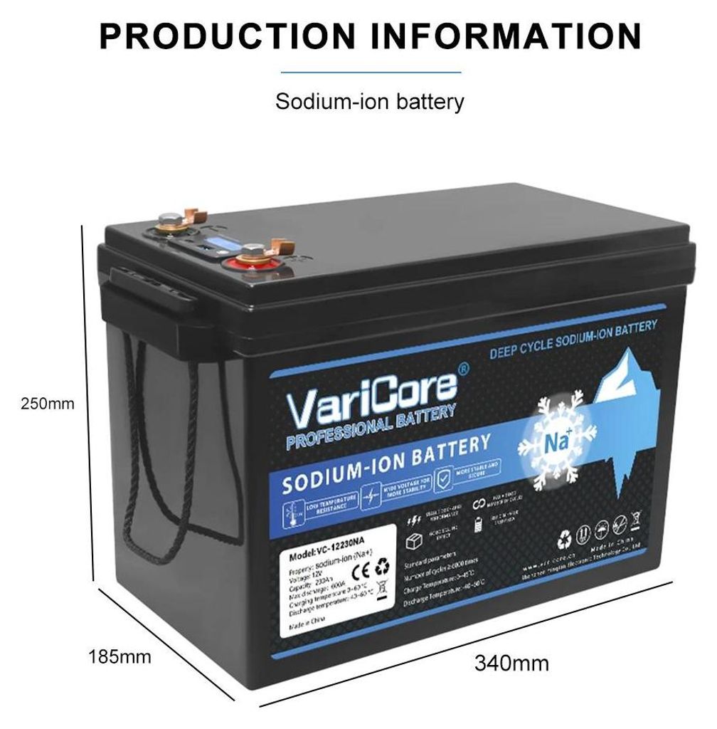 12V 230Ah Natrium-Ionen-Batterie - Wiederaufladbarer Produktbild 