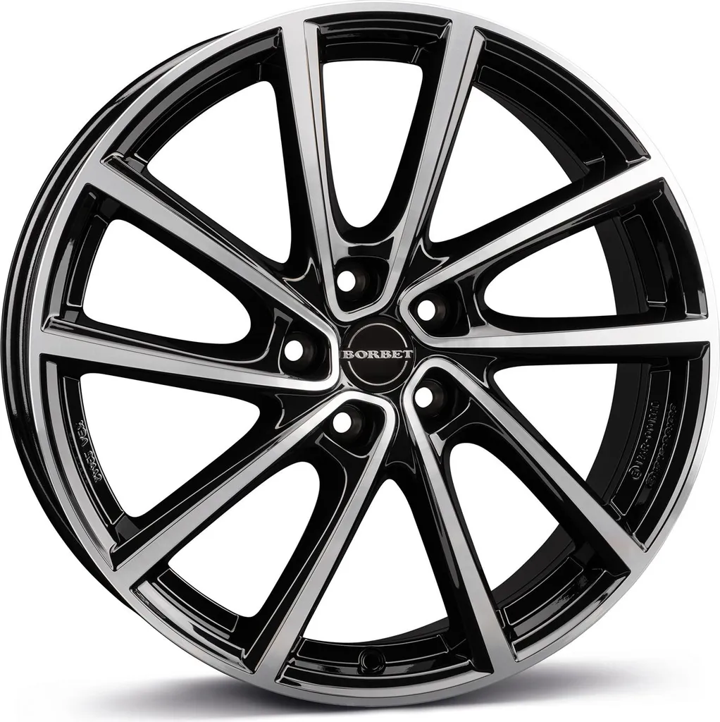 Jante Borbet V 19 Pouces pour Montage Pneus Hiver Audi Q5 et SQ5 Noir