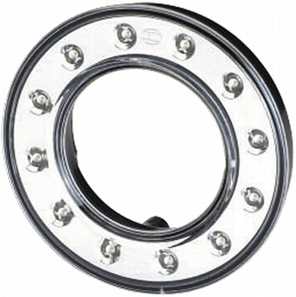 Feu de gabarit HELLA 2PF 008 405-051 LED blanc pour remorque et camion