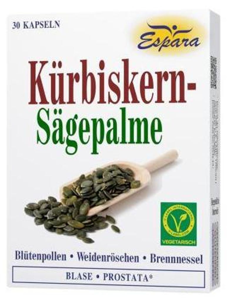 Kürbiskern-Sägepalme Kapseln 30 St Produktbild 