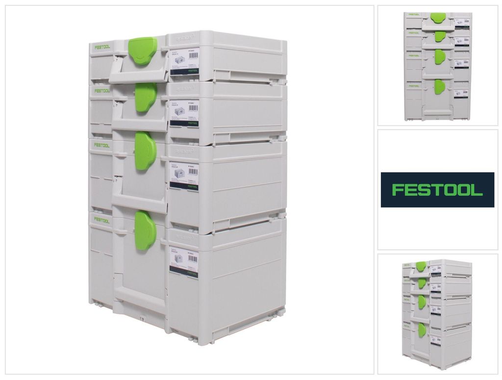 Festool Set de coffrets Systainer : Coffret SYS3 M 237 + Image du produit 