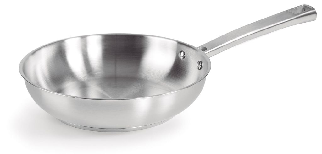 Lacor 45424, sartén de acero inoxidable, 26 cm Imagen del producto 