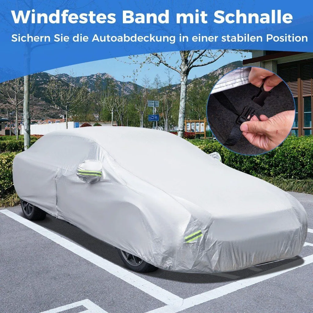 Housse de voiture imperméable et résistante pour berlines compactes - 4