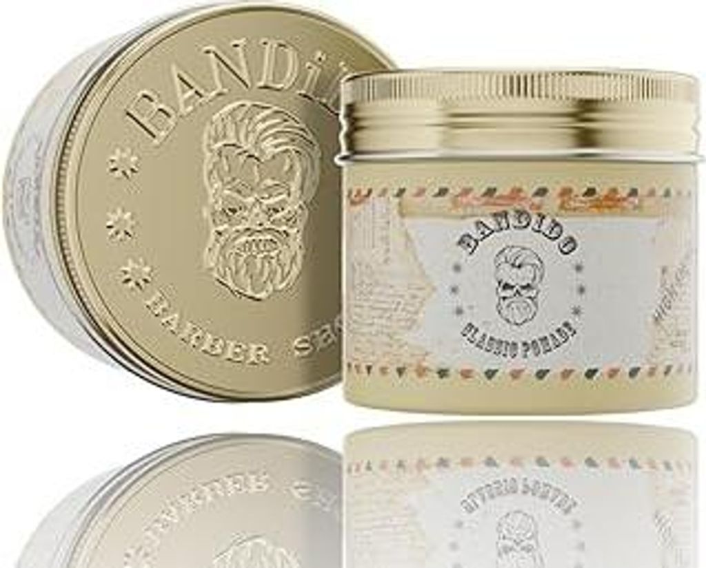 Bandido Classic Pomade Herren 125ml - Haarwachs Männer für mittel starke Haare | Haarstyling Hair Wax Men | Wasserbasiert - Schöner Duft | Barbe...