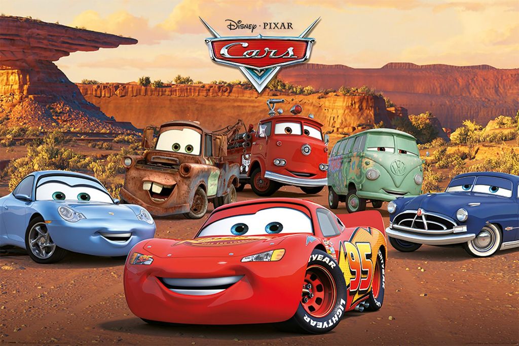 Cars Poster Characters 61 x 91,5 cm