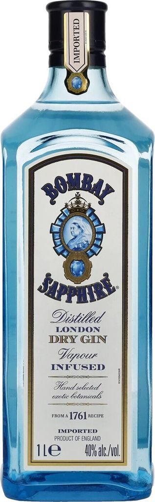 Bombay SAPPHIRE London Dry Gin 40% vol. 1l Image du produit 