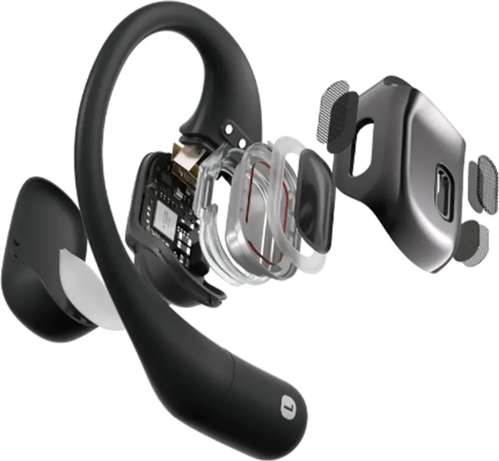 Offerta Shokz OpenFit Nero | Auricolari a Clip Bluetooth Originali - 3