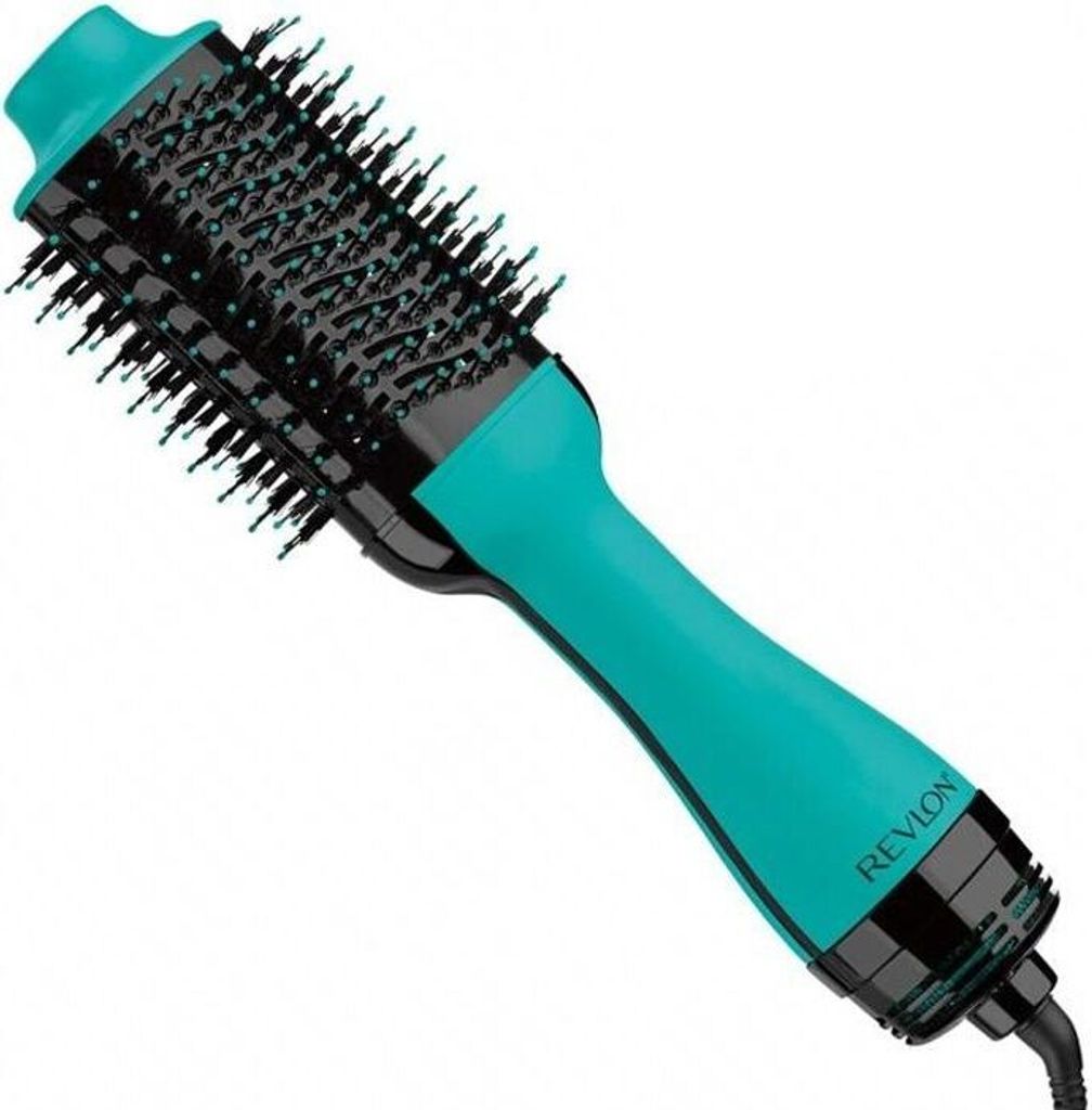 Revlon Volumen Trocknungsbürste, Teal Blue, Ionen Technologie, 2 Geschwindigkeiten, 3 Heizstufen, Keramikbeschichtung