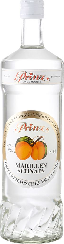 Prinz Marillen Schnaps 1000ml Produktbild