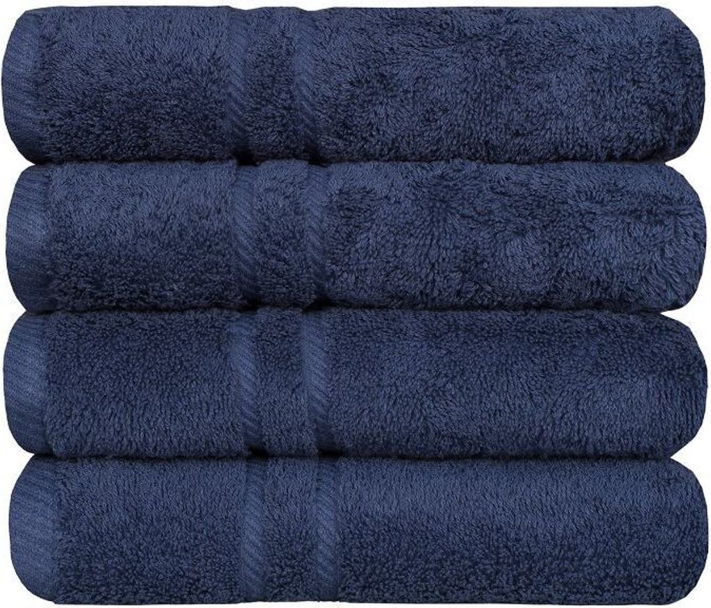 SCANquilt ručník COTTONA tm. modrá 100% česaná bavlna 50 x Obrázek produktu 