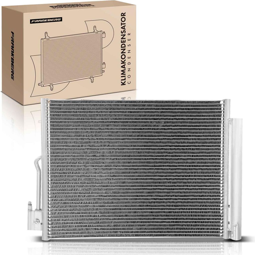 Frankberg 1x Kondensator Klimaanlage für Opel Movano B Nissan NV400 Bj ab 2010