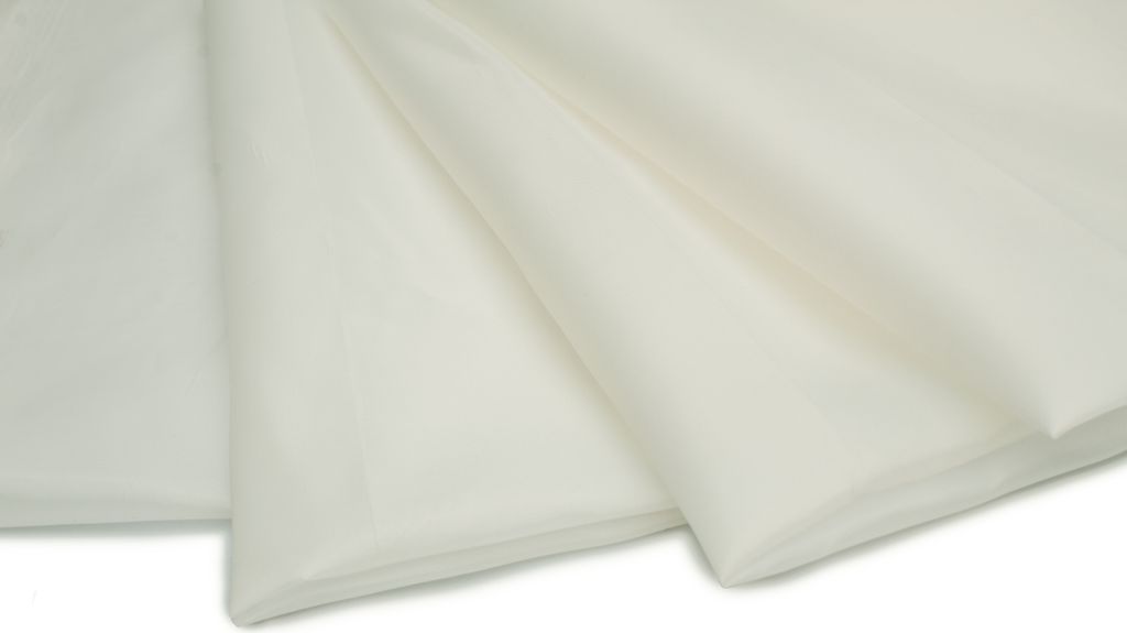Fodera in poliestere, leggermente trasparente, color crema Immagine del prodotto 