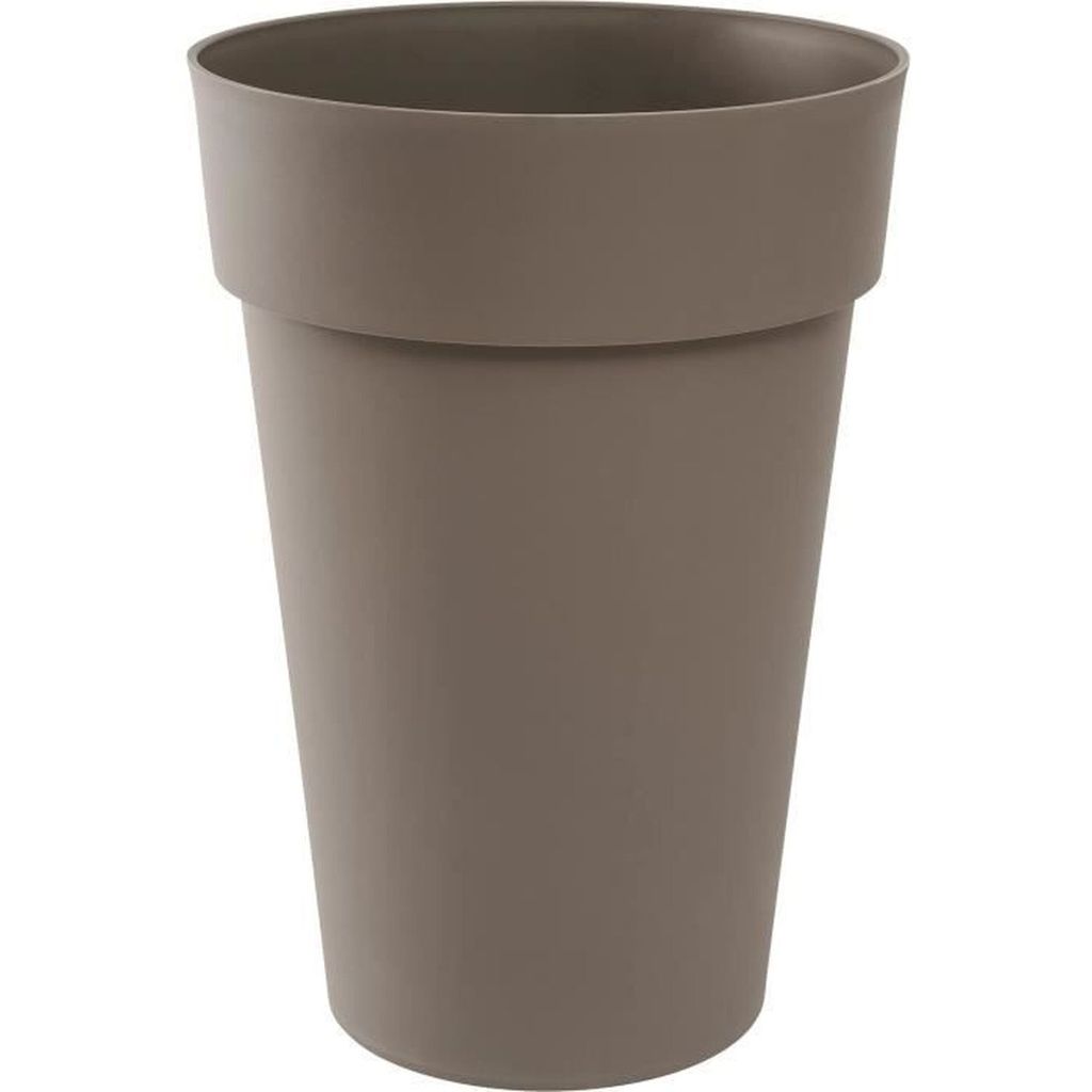Pot/vase haut Ø 46 x 65 cm - 67 L - Taupe Image du produit 