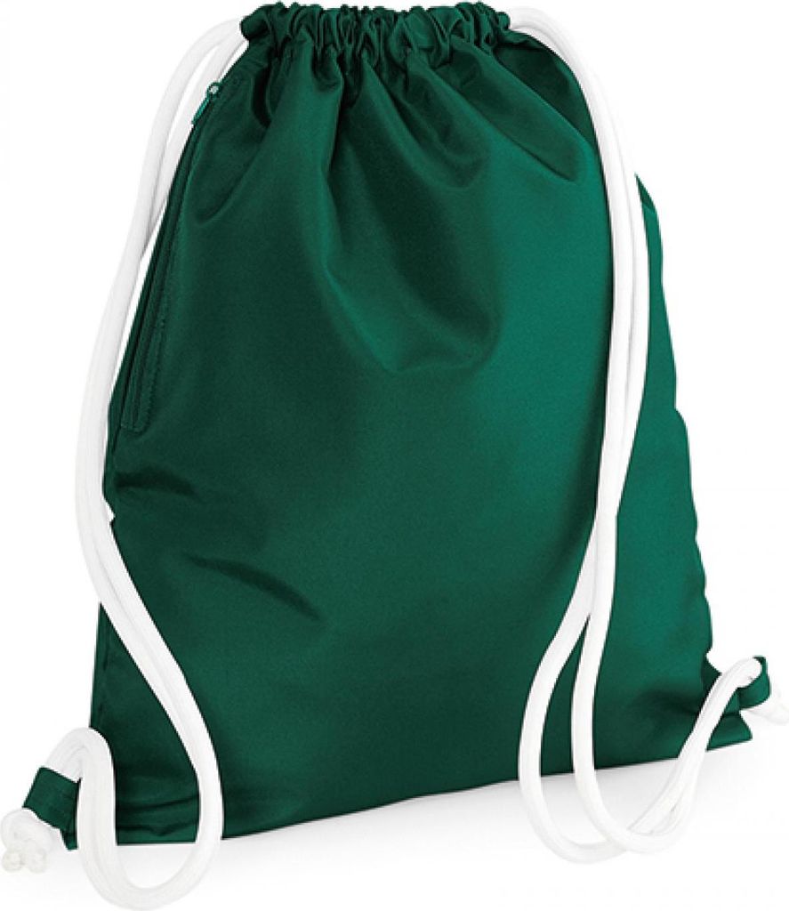 BagBase BG110 | Icon Drawstring Backpack / 40 x 48 cm - Farbe: Bottle Green - Größe: 40 x 48 cm