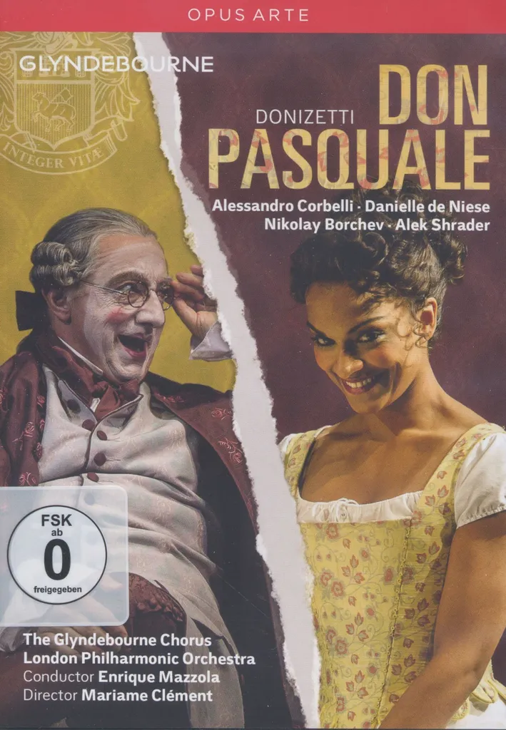 Don Pasquale DVD Opéra de Donizetti en Version Sous-Titrée en Français