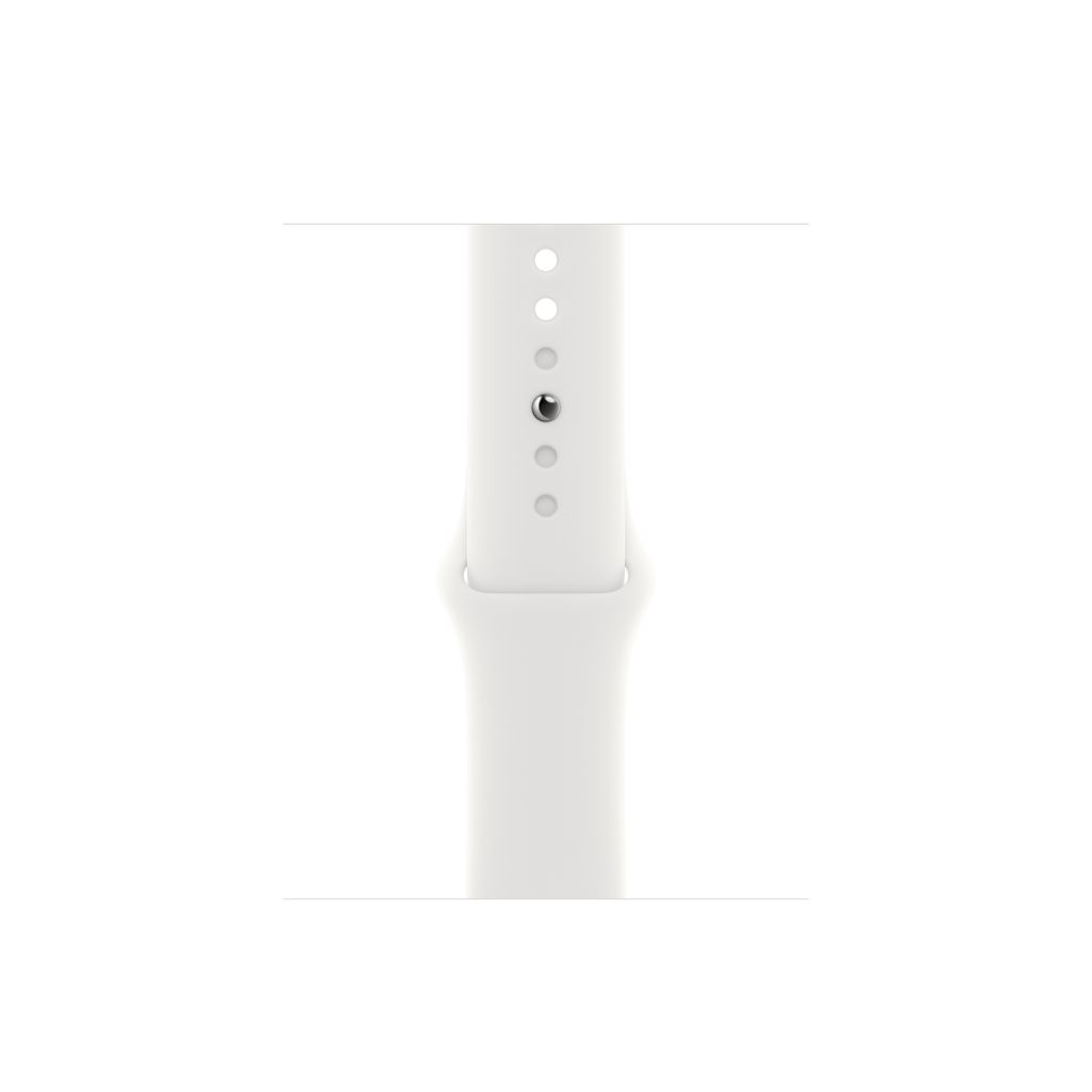 Apple 3K926ZM/A Intelligentes tragbares Accessoire Band Weiß Fluor-Elastomer