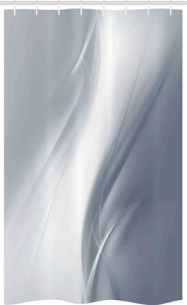 Tenda Doccia Grigia 120x180 ABAKUHAUS | Tessuto Antimuffa Premium