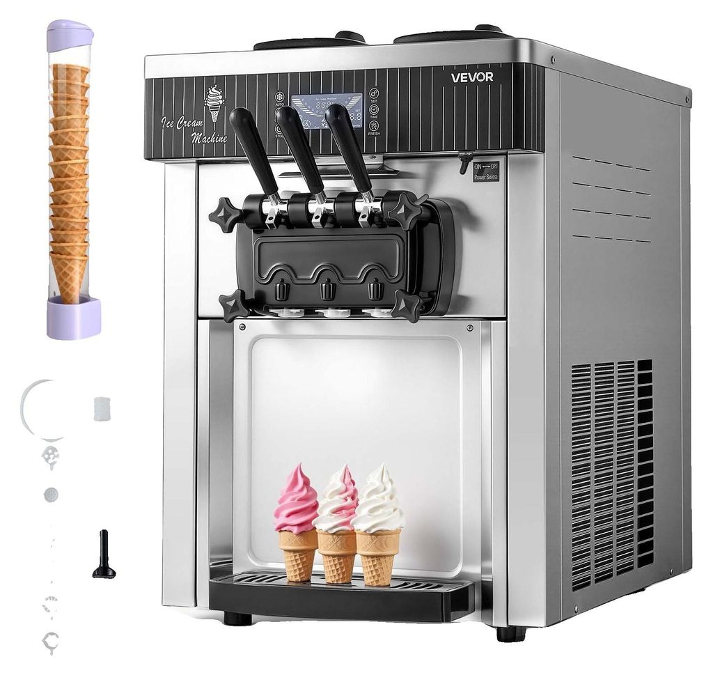 VEVOR Macchina per gelato professionale con portata 20-28 Immagine del prodotto 