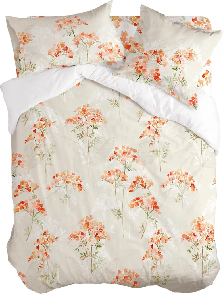 Housse de couette 155x220 cm HappyFriday Riomaggiore, coton anti-terne