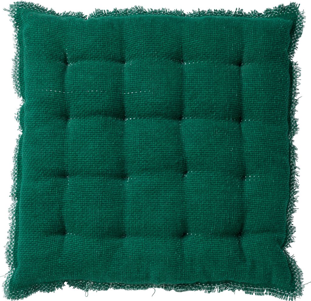 Dutch Decor Stuhlkissen Unifarben Burto 40x40 cm Grün