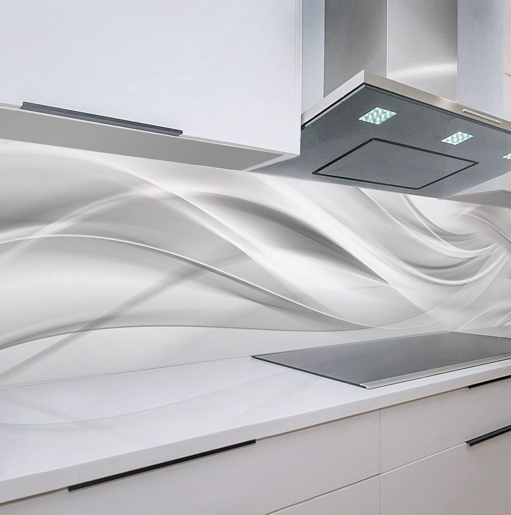 Küchenrückwand  Silver Waves 60x300 cm, robuste Produktbild 1