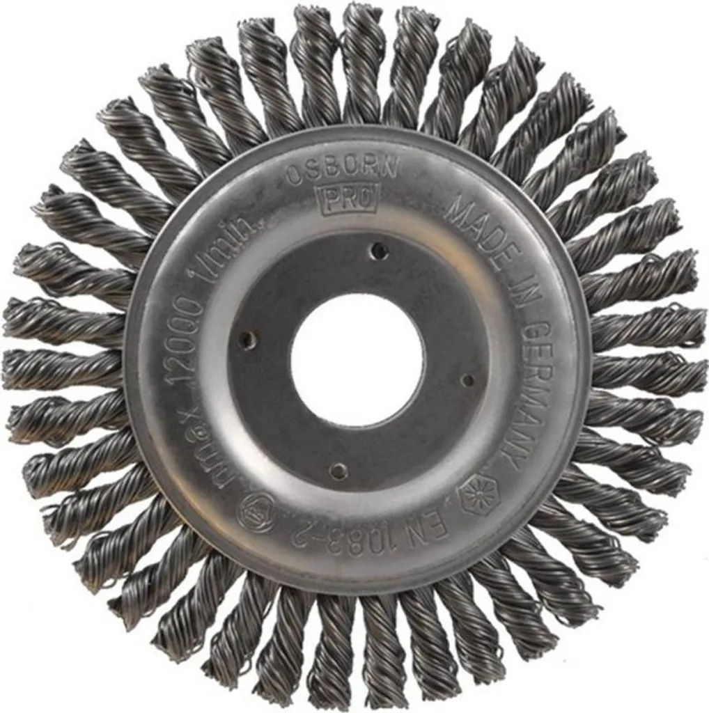 Osborn Spazzola Tubazioni 115mm | Filo 0,5mm | Professionale 12500rpm