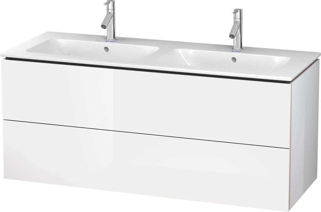 Duravit Waschtischunterbau L-CUBE 1290 x 481 x 555 mm mediterrane eiche