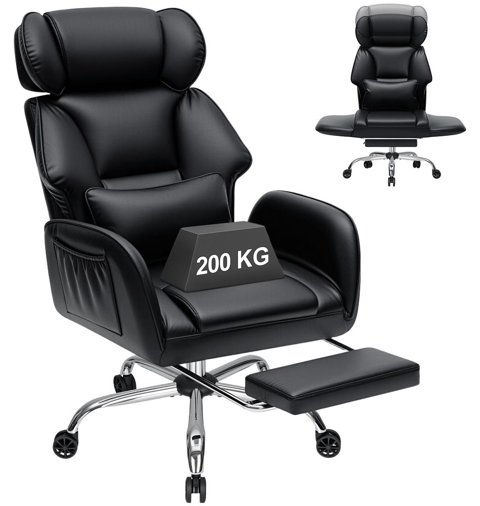 HOFFREE Ergonomická kancelárska stolička s kolieskami, Obrázok produktu 