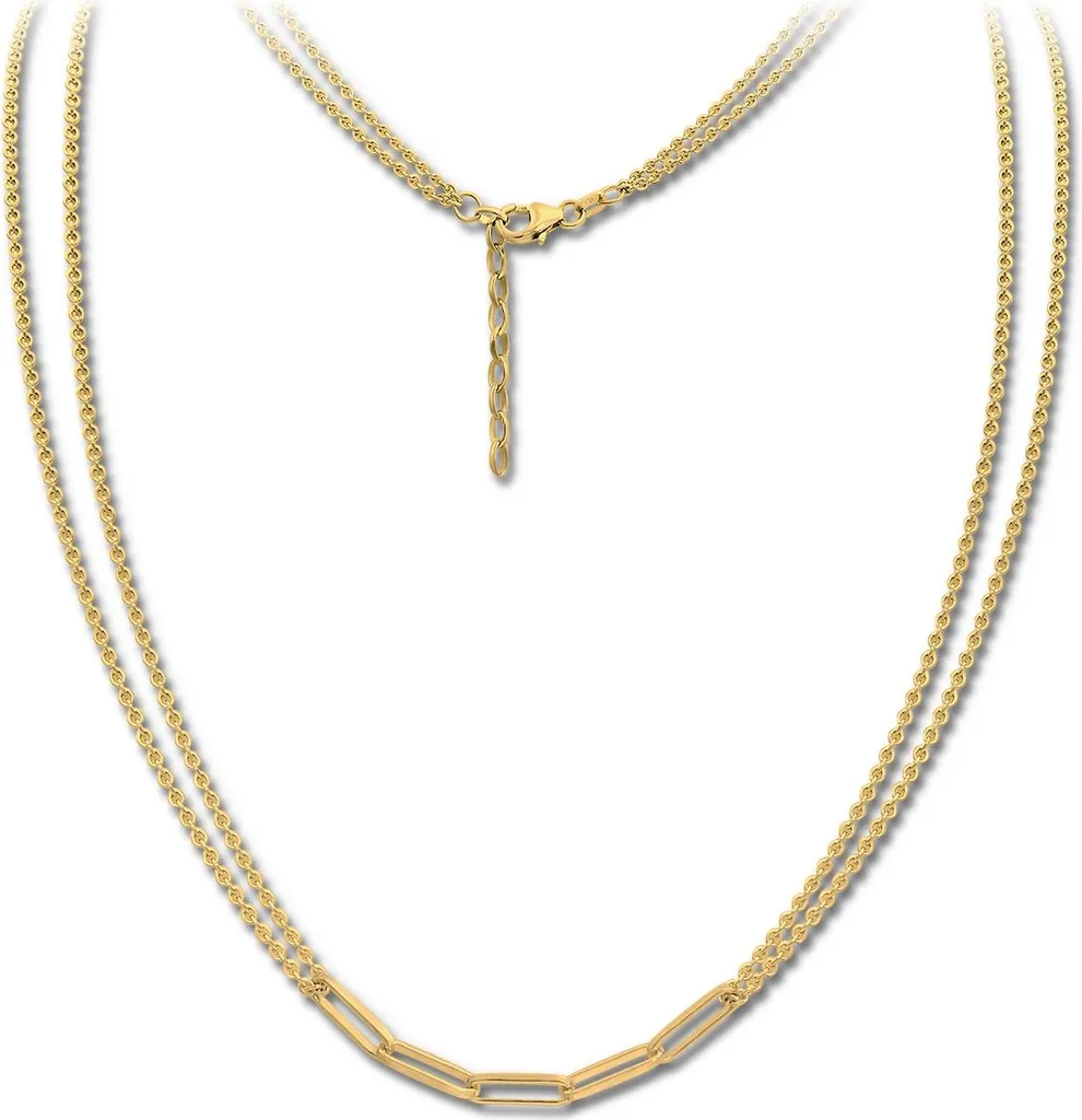 Collier Élégant pour Soirée et Quotidien - SilverDream Or Jaune Femme