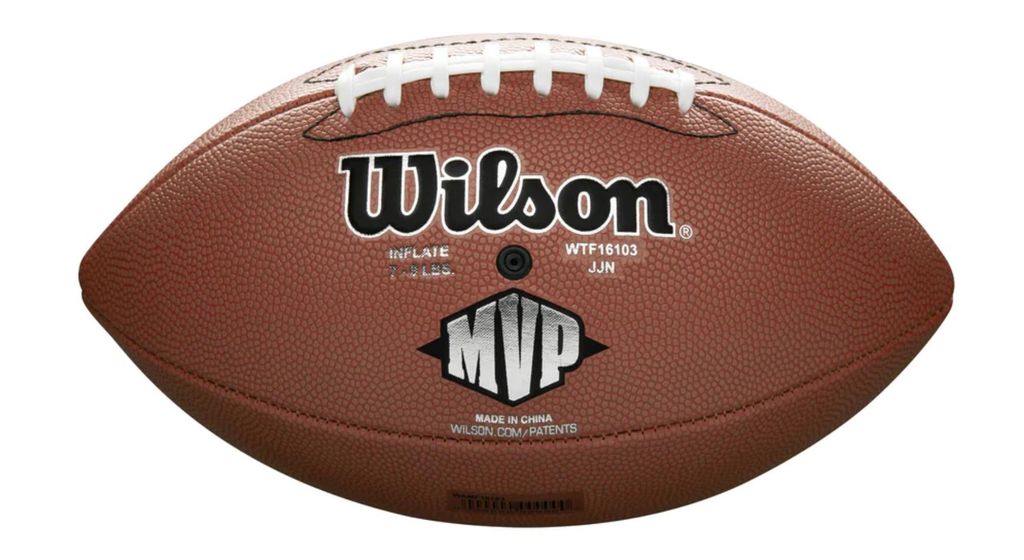 Wilson MVP American Football - Offizielle Größe - Mit Produktbild 