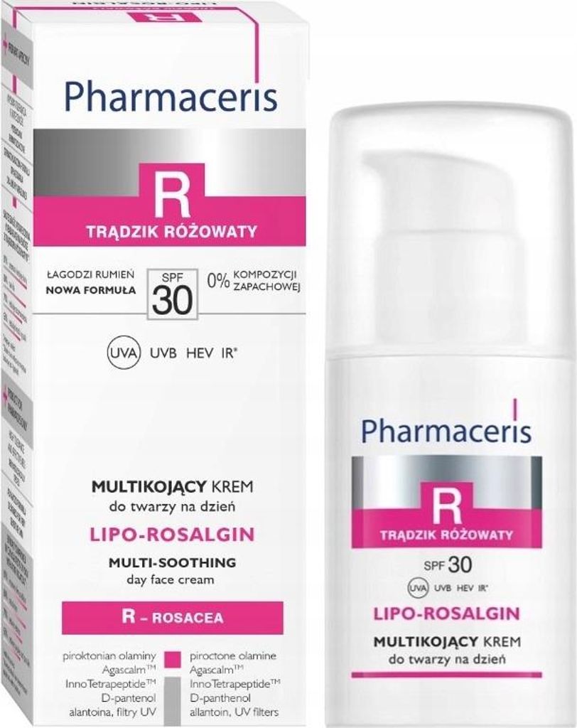PHARMACERIS R LIPO-ROSALGIN Multi-Beruhigungscreme 30 ml Produktbild 