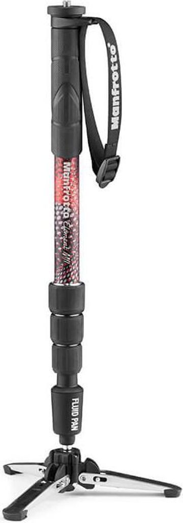 Manfrotto monopod Element MII Video MVMELMIIA4, red