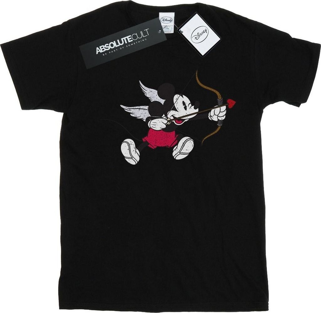 Disney - "Love Cherub" T-Shirt für Damen BI37088 (XXL) (Schwarz)
