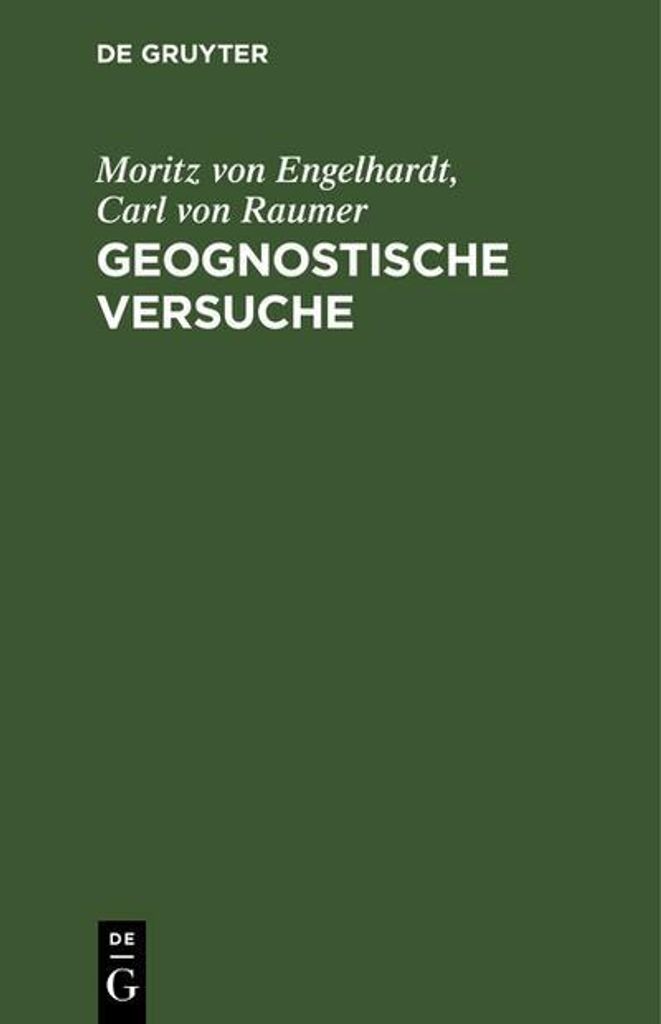Geognostische Versuche