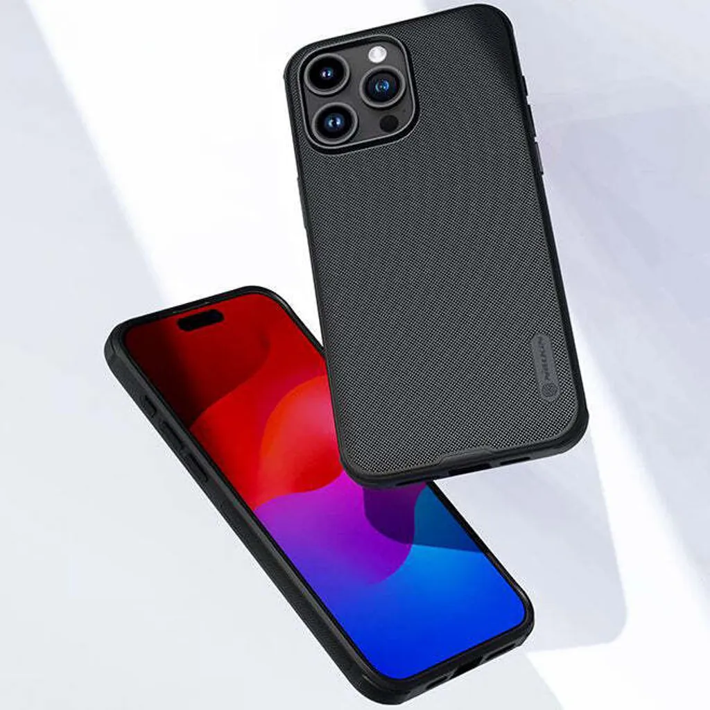 Custodia Nillkin iPhone 15 Pro Nero - Design Professionale e Sicuro - 18