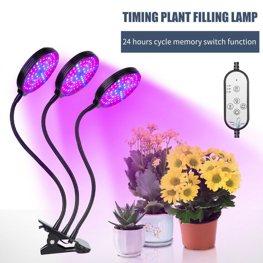 LED Pflanzenlampe Pflanzenlicht Voll Spektrum Wachstumslampe Pflanzenleuchte 45W 