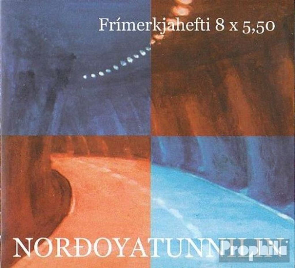 Briefmarken Dänemark - Färöer 2006 Mi MH27 (kompl.Ausg.) postfrisch Eröffnung Straßentunnel
