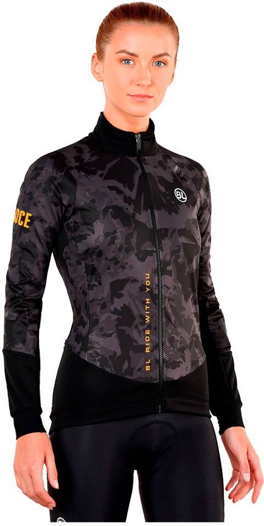 Bicycle Line Impulso Thermal Jacke Schwarz S Frau Schwarz S