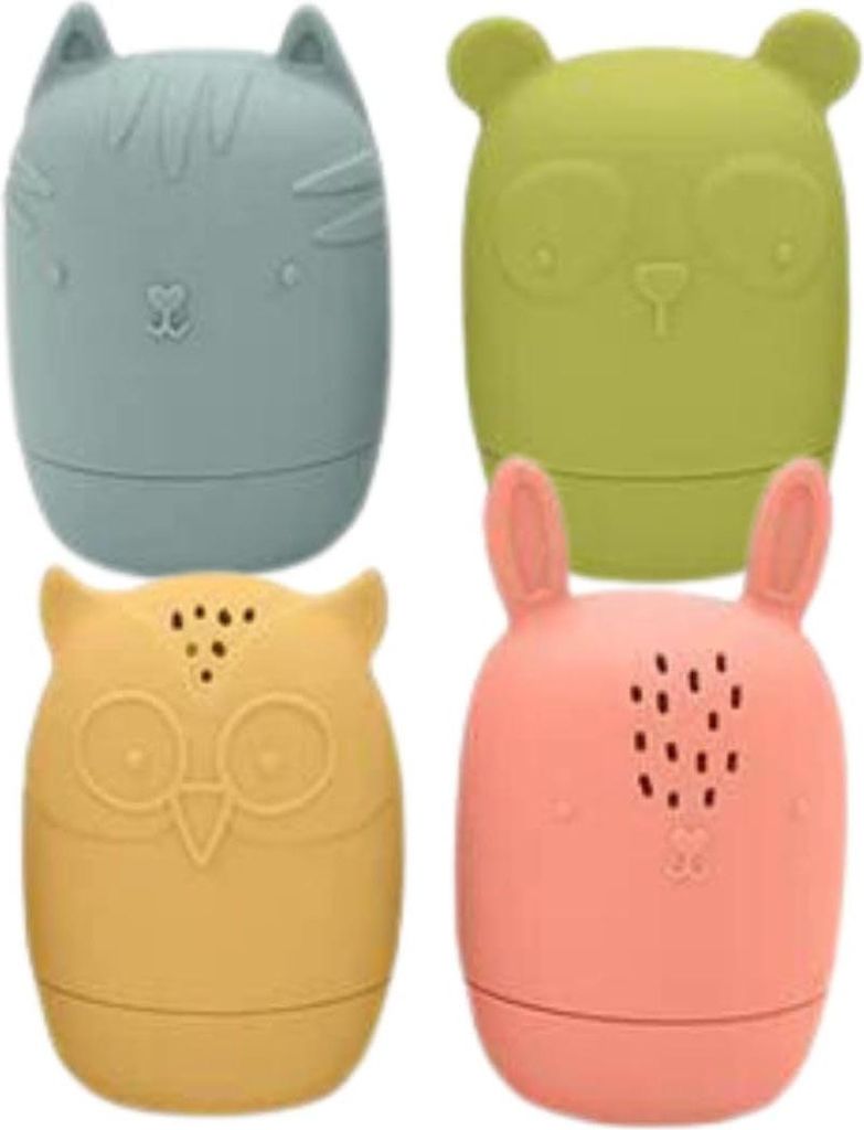 Magni Baby Badespielzeug 4er-Pack Fabeltiere - Wasserspielzeug für Kleinkinder und Kinder - Perfekt für die Badewanne, am Pool oder zum Schwimmen...