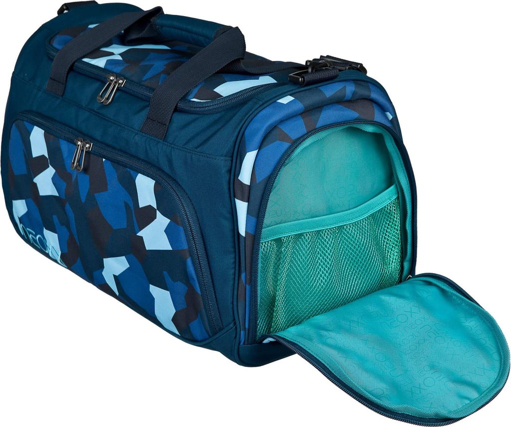 neoxx Sporttasche neoxx Move Sports Bag Camo Nation blau Produktbild 
