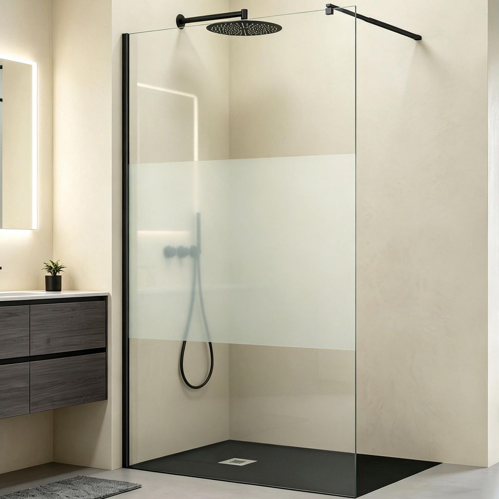Mai & Mai Walk-In-Duschwand 8mm Glaswand Produktbild 