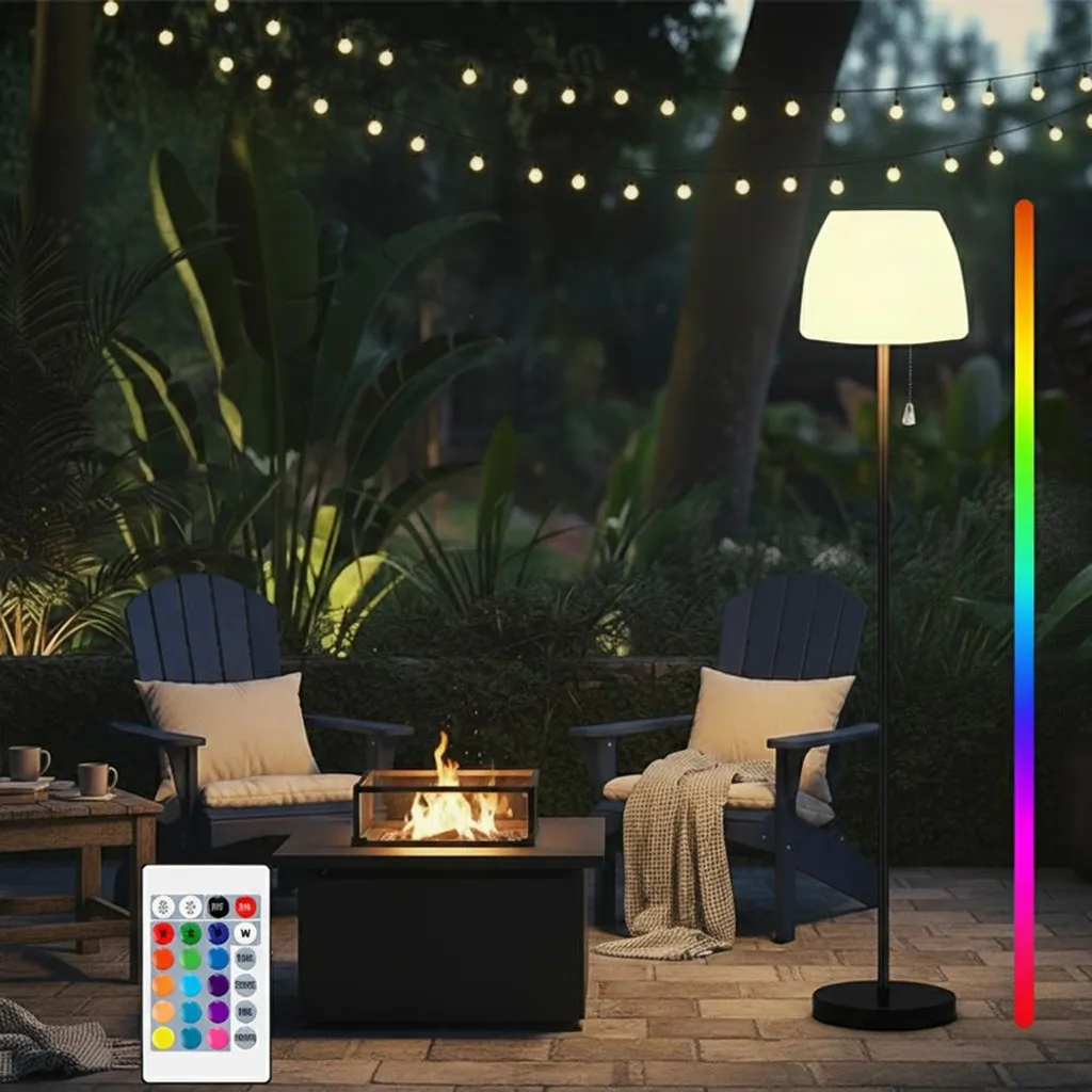 Luminaire de Fête Solaire LED pour Ambiance de Terrasse et de Balcon