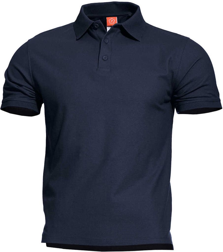 Pentagon Aniketos Kurzarm-poloshirt Blau S Herren Blau S