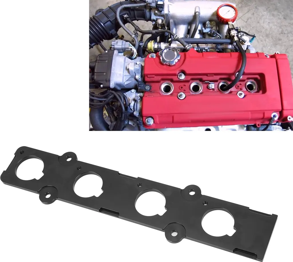 Plaque Adaptation Bobine Crayon VTEC B16 B18 Kit Conversion Allumage COP - 4