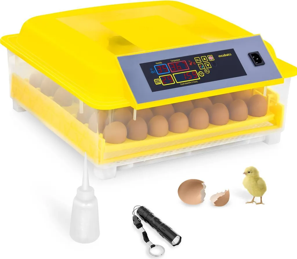 Couveuse Expondo 48 œufs : retournement automatique et lampe LED