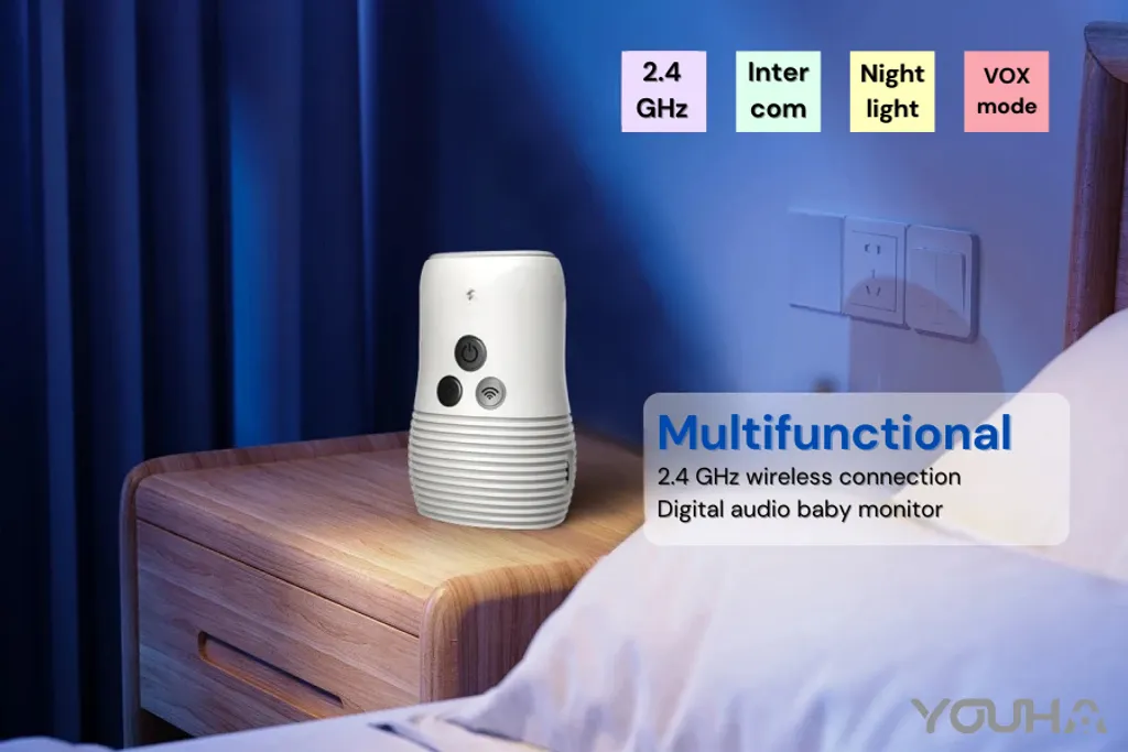 Écoute-bébé Audio Haute Performance avec Communication Bidirectionnelle - 5