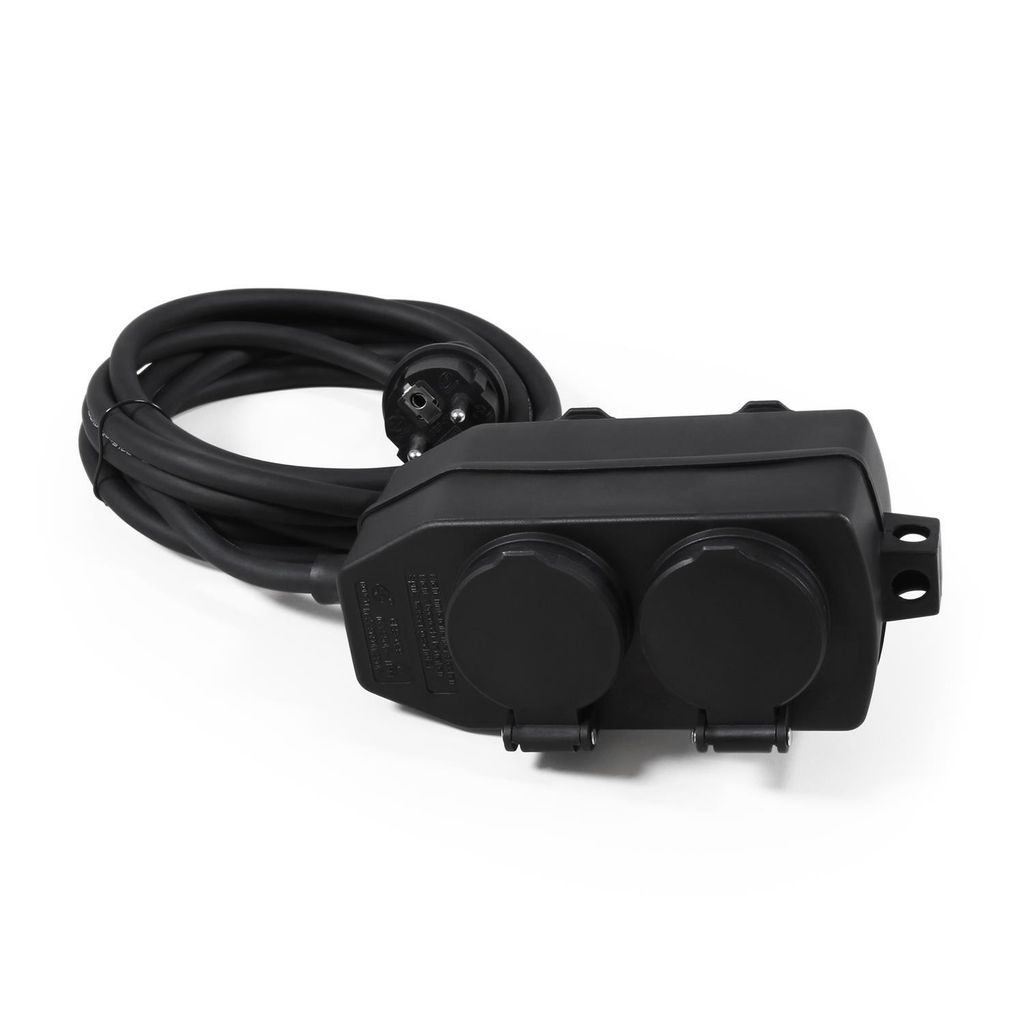 Zásuvkový blok McPower pro venkovní použití, 4cestný, IP44, Obrázek produktu 