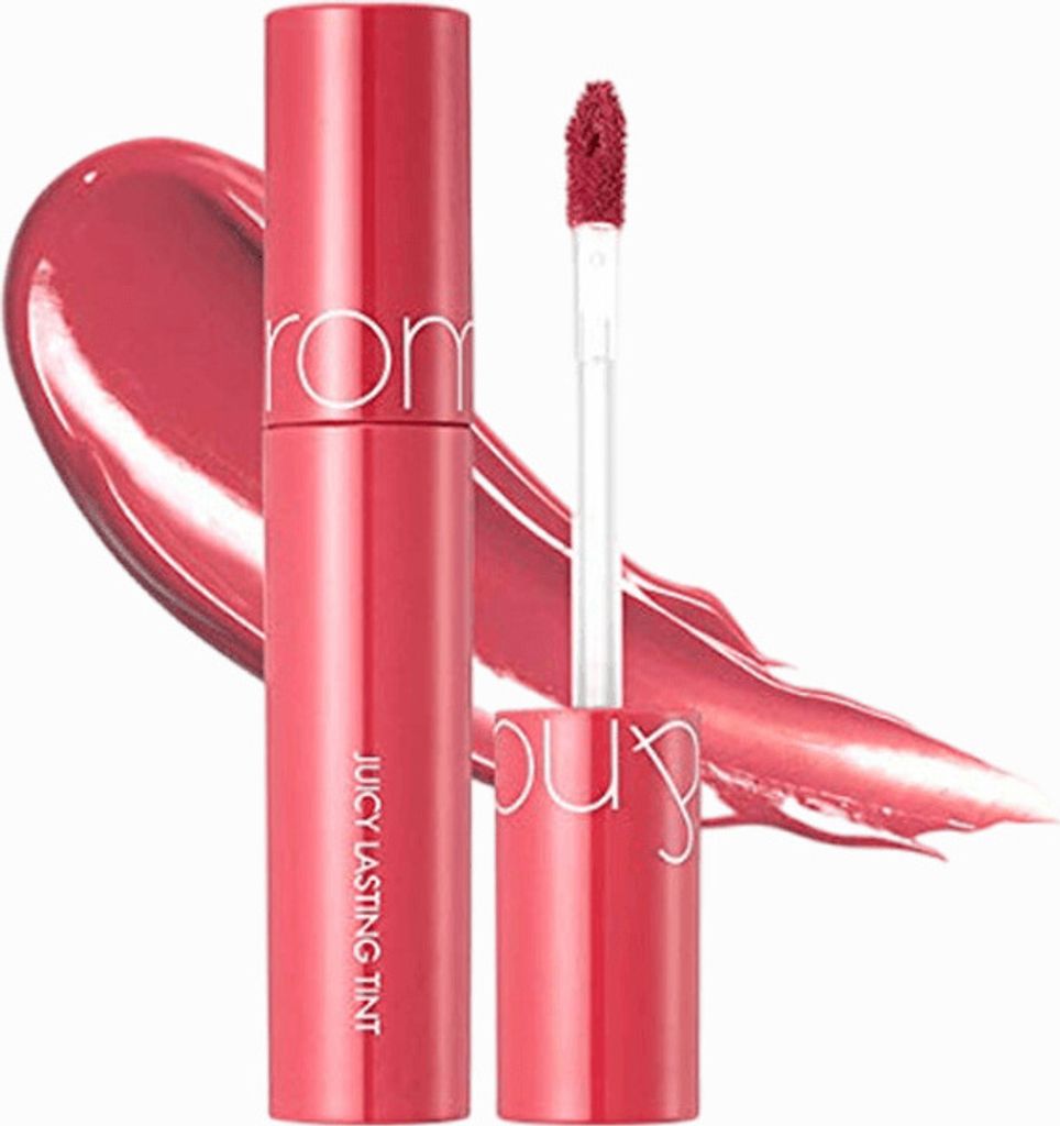 Rom&nd Juicy Lasting Tint Mocno napigmentowany byszczyk do ust 09 Litchi Coral, 5.5 g