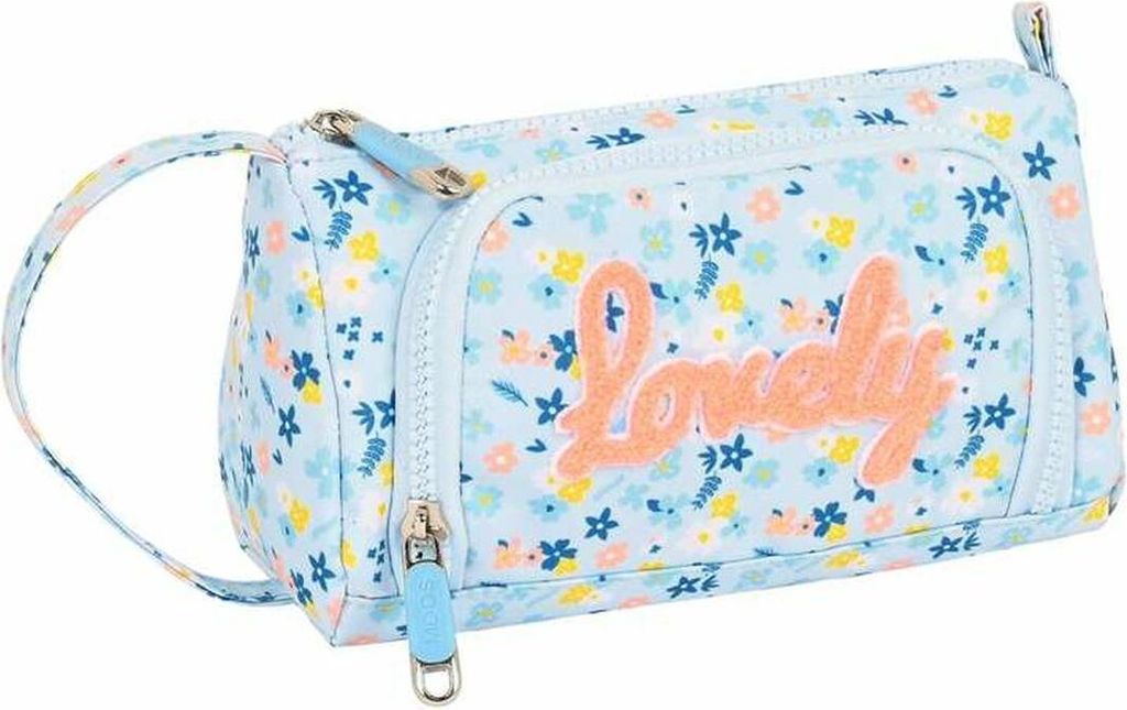 Moos Lovely Federtasche Hellblau 20 x 11 x 8,5 cm